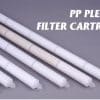 How is the PP Pleated Filter Cartridge designed?