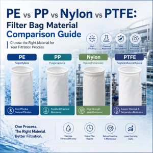 PE vs PP vs Nylon vs PTFE: Filter Bag Material Comparison Guide