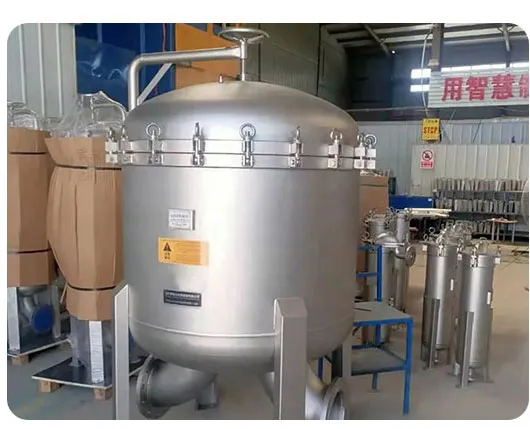 High Flow Cartridge Filter Housingthat Makes Replacing The Filter Element Easier and Faster