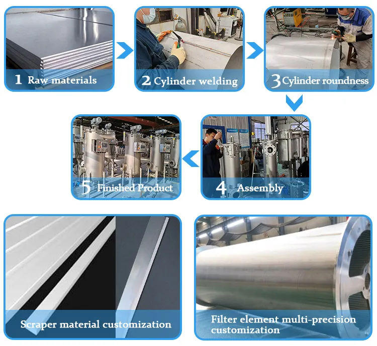 Stainless Steel Self-Cleaning Filter Housing