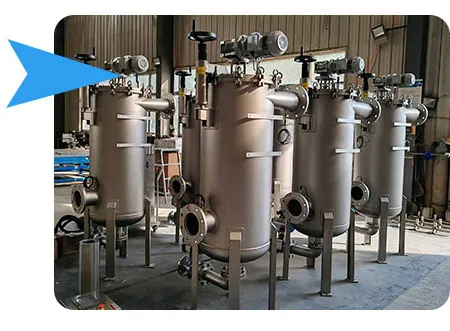 Stainless Steel Self-Cleaning Filter Housing
