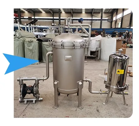 Factory 304 316 Stainless Steel Bag Core Type Filter Housing Unit