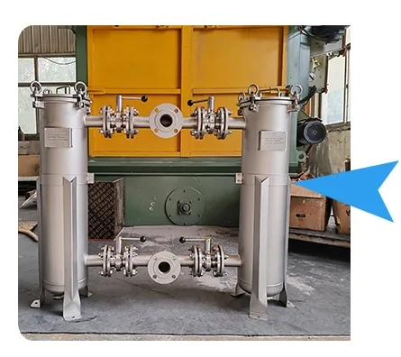 Factory 304 316 Stainless Steel Bag Core Type Filter Housing Unit