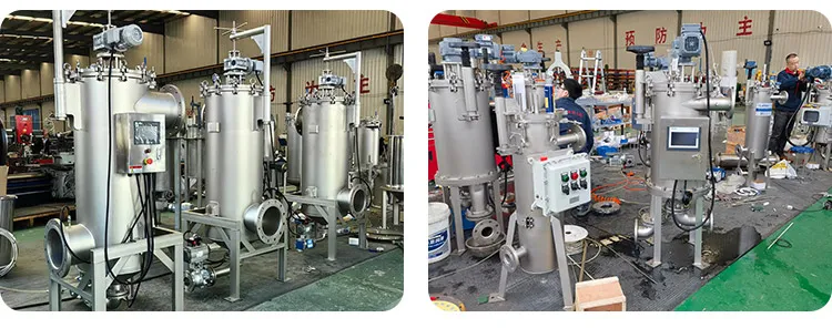 Stainless Steel Self-Cleaning Filter Housing