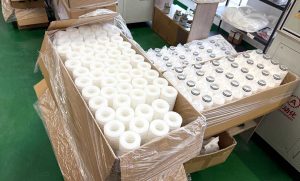 Easy-install pleated filter elements for efficient dust removal and cleaner air in industrial settings.