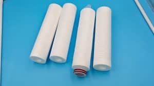 Melt Blown Cartridge With Core, 25 Micron, 20 in length, 2.5 in dia