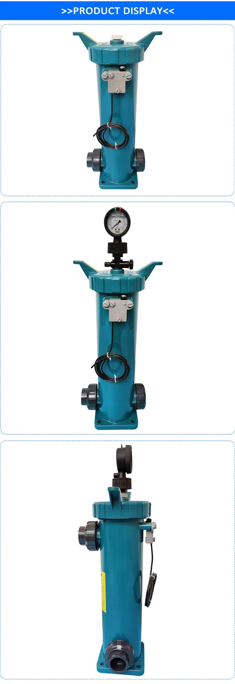 180*560mmpph Integrated Filter Housing Is Used in Fine Chemicals