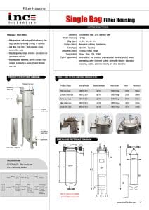 SS316L Bag Filter Housing for Industrial Filtration