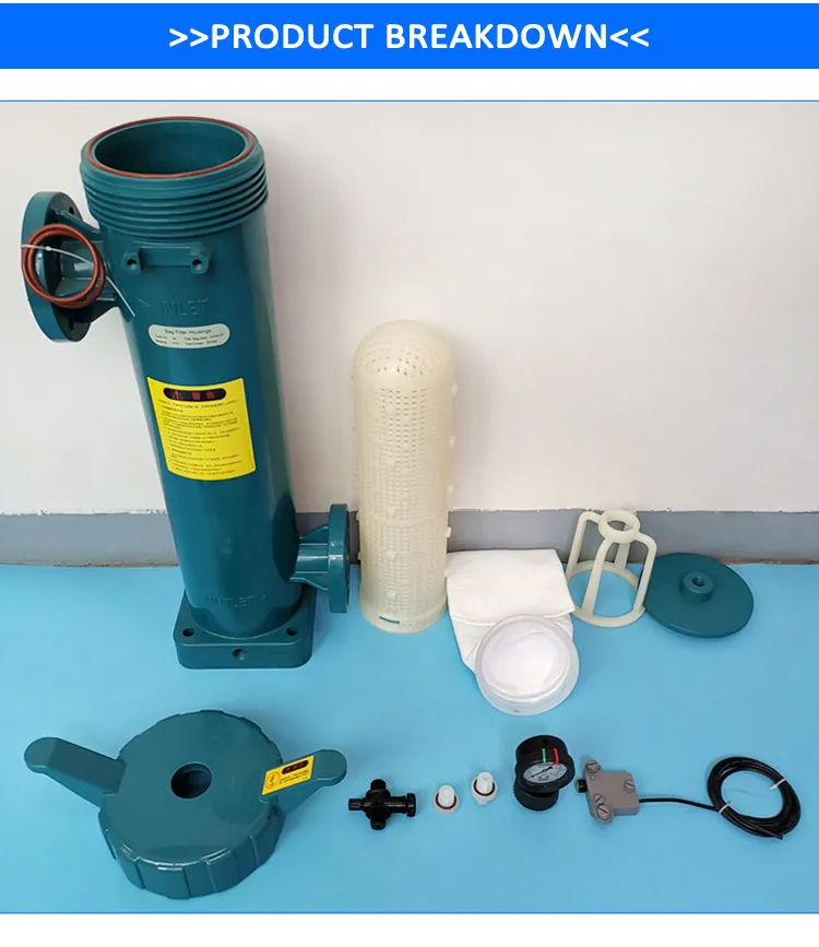 Pph Filter Housing with Flange Interface for Seawater Desalination