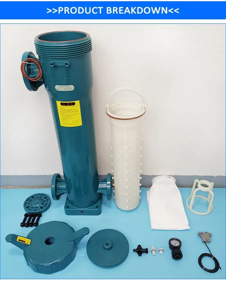 Integrated Filter Housing Made of 180*810pph Material