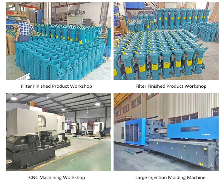 Pph Filter Housing with Flange Interface for Seawater Desalination