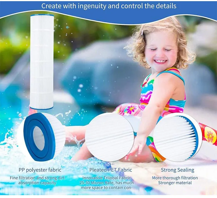 Ince-C-7482 Swimming Pool Filter Cartridge for Water Cleaning