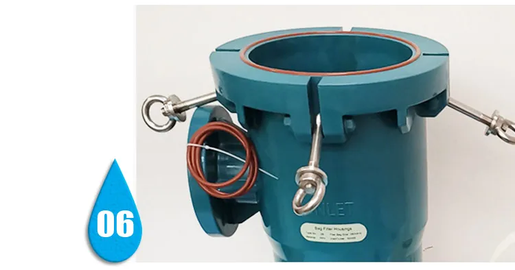 One-Piece Filter Housing for Solid-Liquid Separation for The Microelectronics Industry