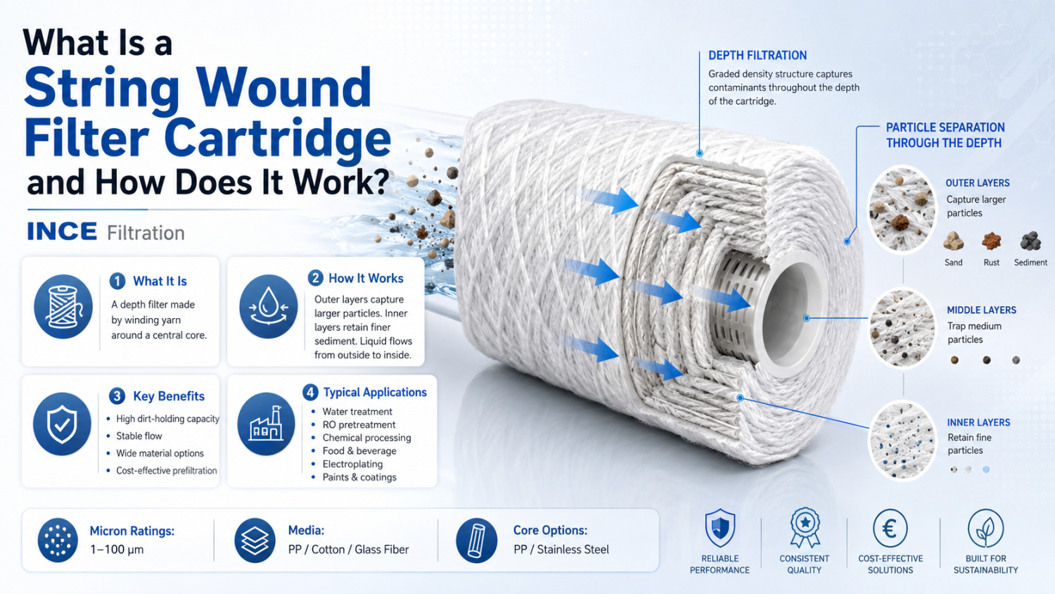 What Is a String Wound Filter Cartridge?
