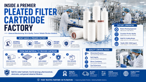 Inside a Premier Pleated Filter Cartridge Factory: Balancing Scale, Precision, and B2B Value